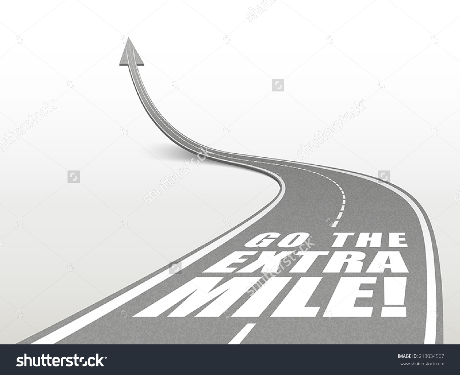 高速公路道路上多花字向上箭头-背景\/素材,商业