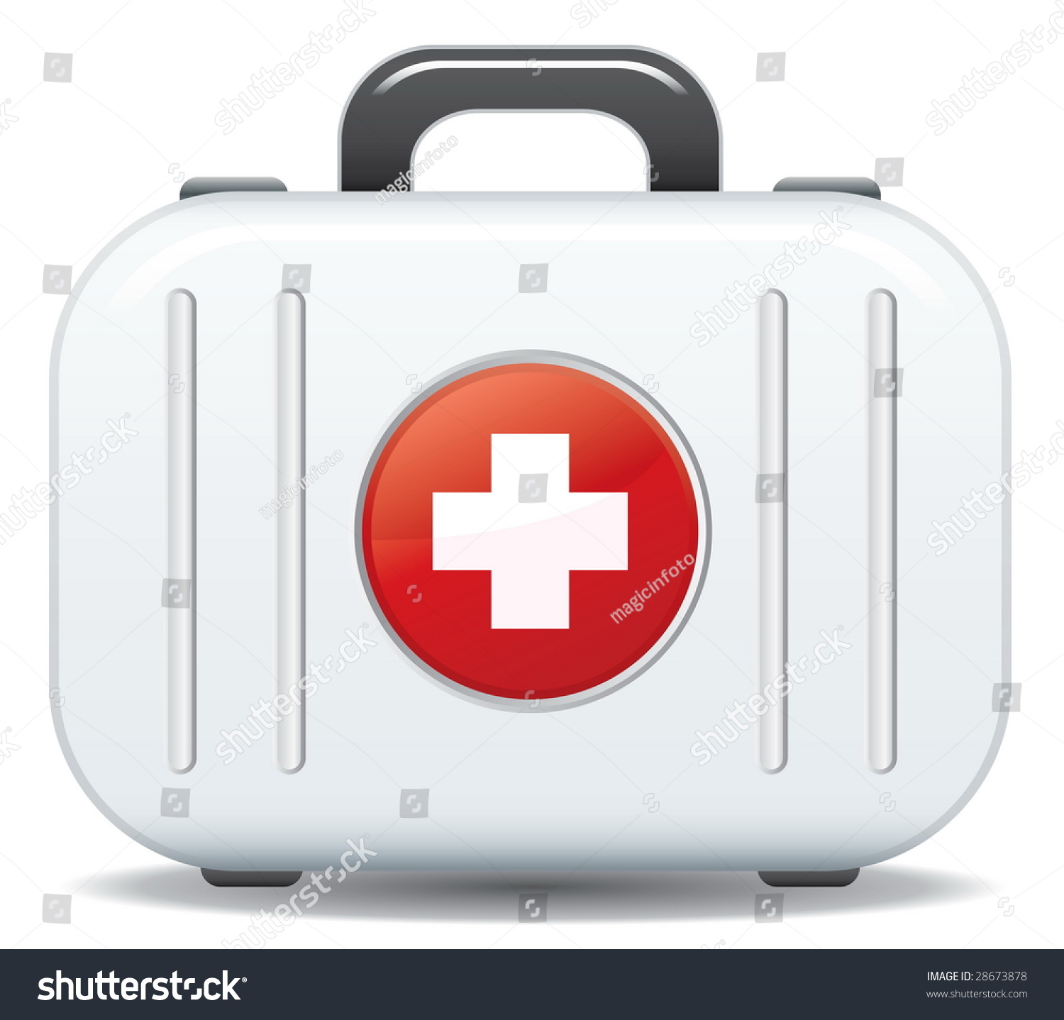 急救箱图标-医疗保健,插图/剪贴图-海洛创意(hellorf)-shutterstock