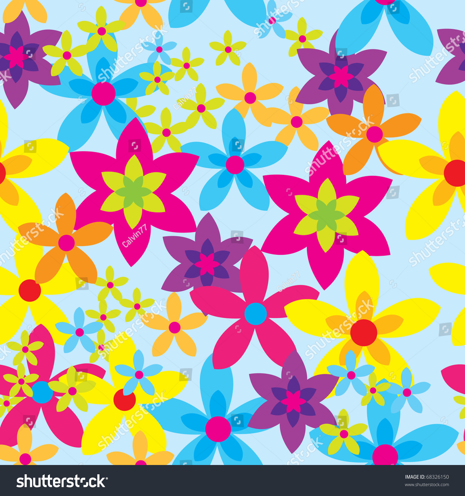 无缝花型-美容/时装服饰,插图/剪贴图-海洛创意(hellorf)